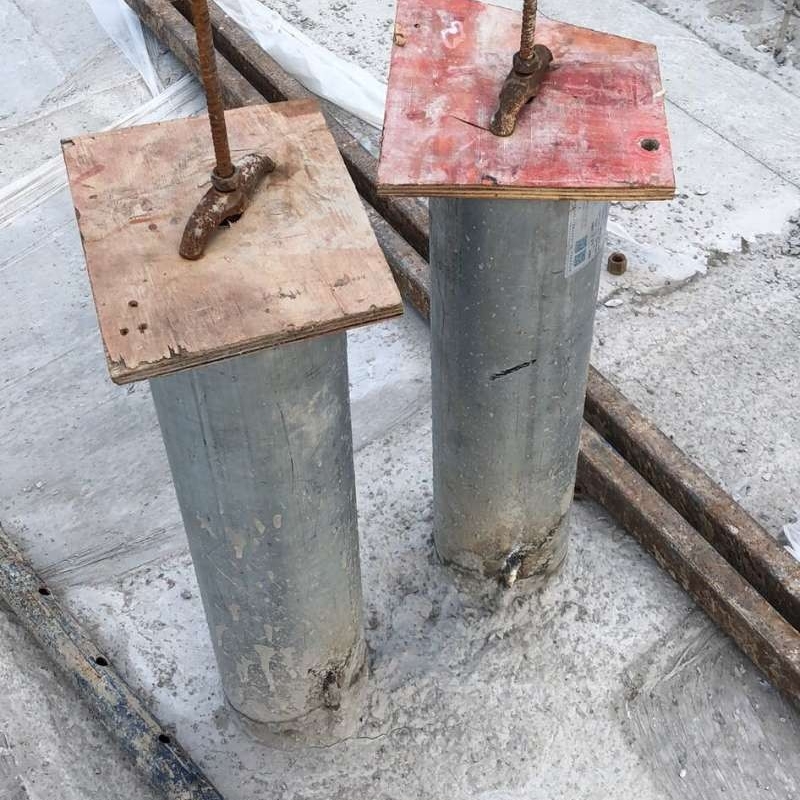 出屋面刚性防水套管预埋图片