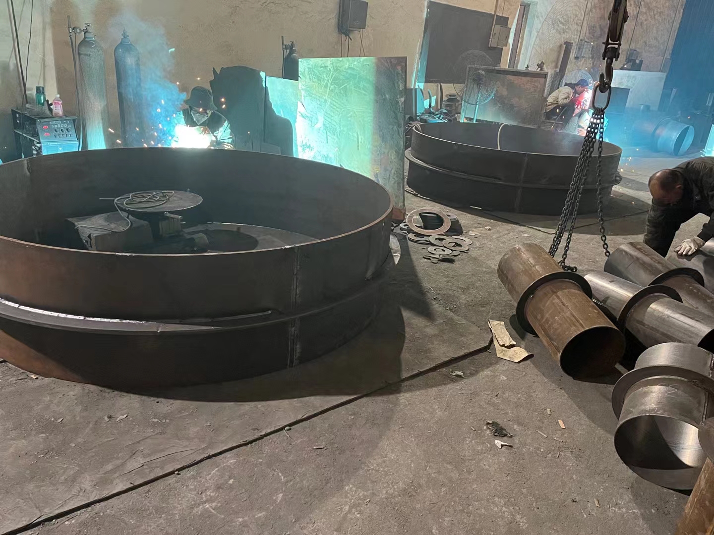 刚性防水套管制作现场