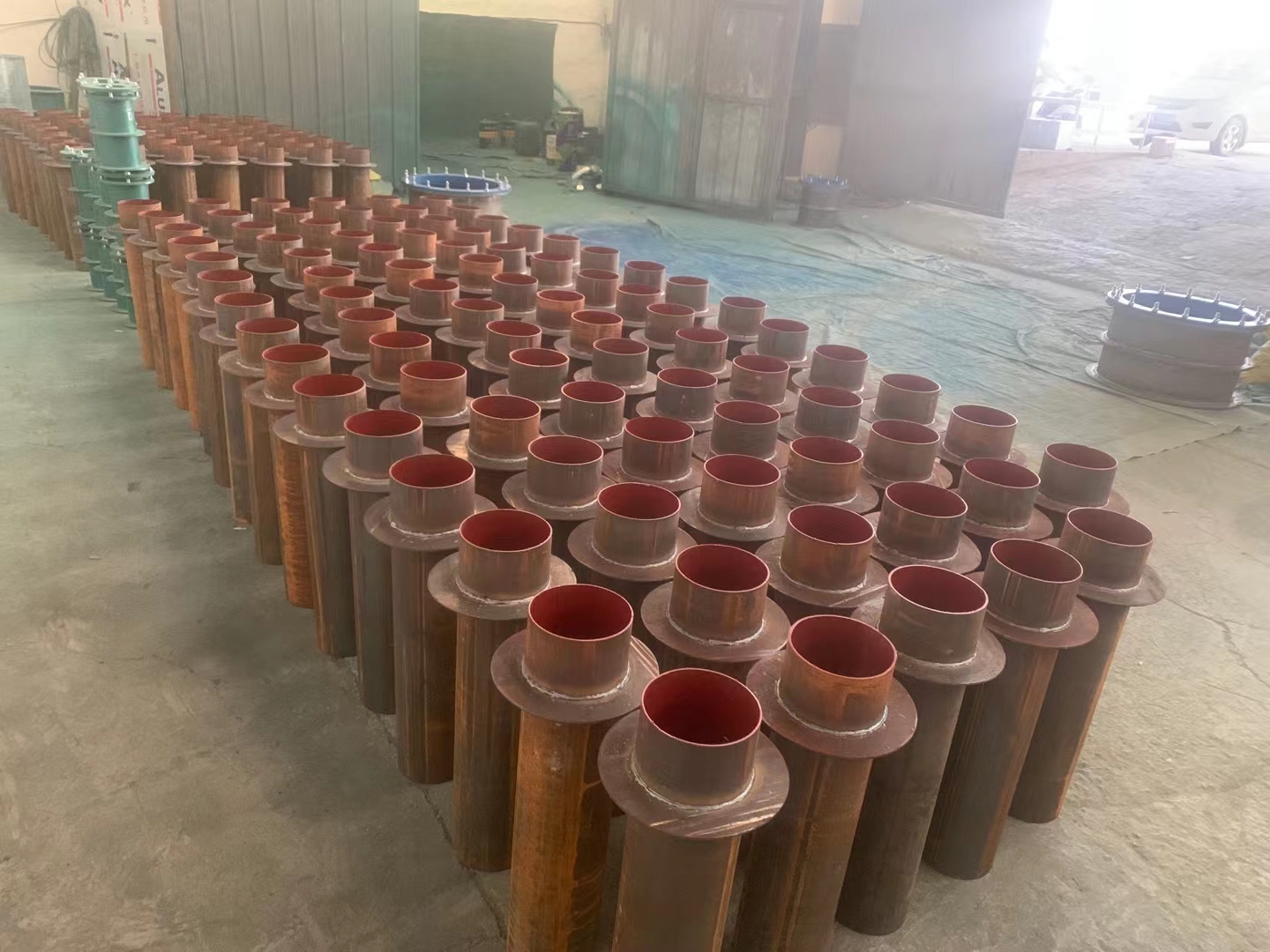 刚性防水套管及其止水翼环图片